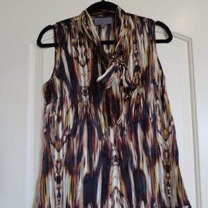 Classifies Entier Top with attached Scarf detail, Sz XS